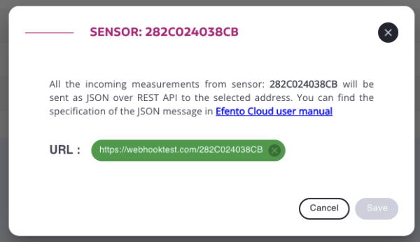 Efento Cloud new features - February 2023 - Efento