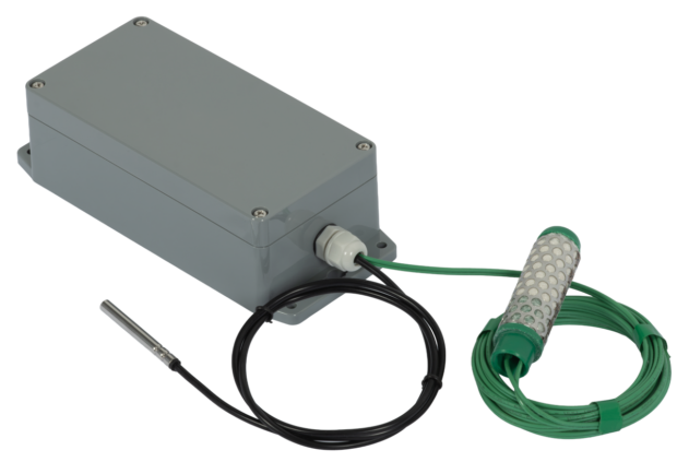 Wireless soil moisture and temperature logger - NB-IoT